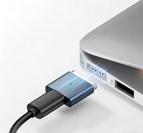 Alternative view of Type-C to MagSafe 2 İle Uyumlu Dönüştürücü | 100W Hızlı Şarj Destekli | MacBook İle Uyumlu Çevirici Gri SF-2
