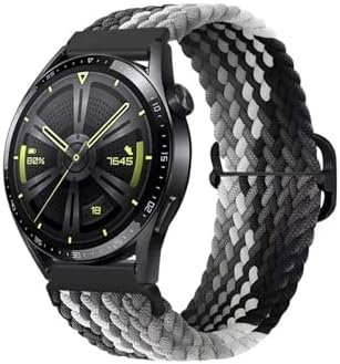 - Gts Bip Lite S Gtr 42mm ile Uyumlu Kordon Örgü Tokalı Kordon 20mm - Siyah