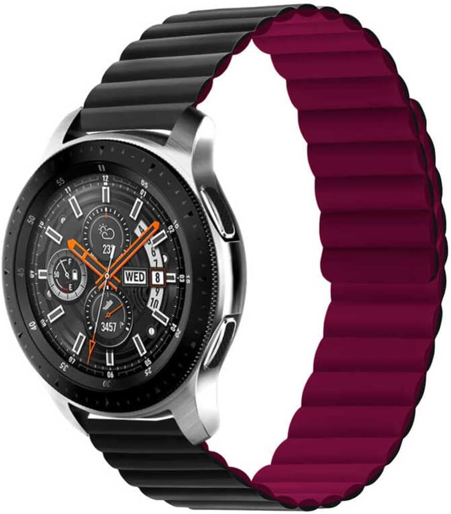 - Honor 2 ile Uyumlu 42mm Kordon Renkli Strap Deri Loop Kordon