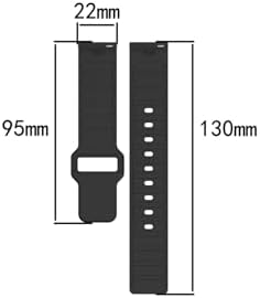 - Haylou ile uyumlu Rt Ls05s Dt3 Mate Qcy Gtc C4u C1 22mm Kordon Sportif Yumuşak Silikon Band 132