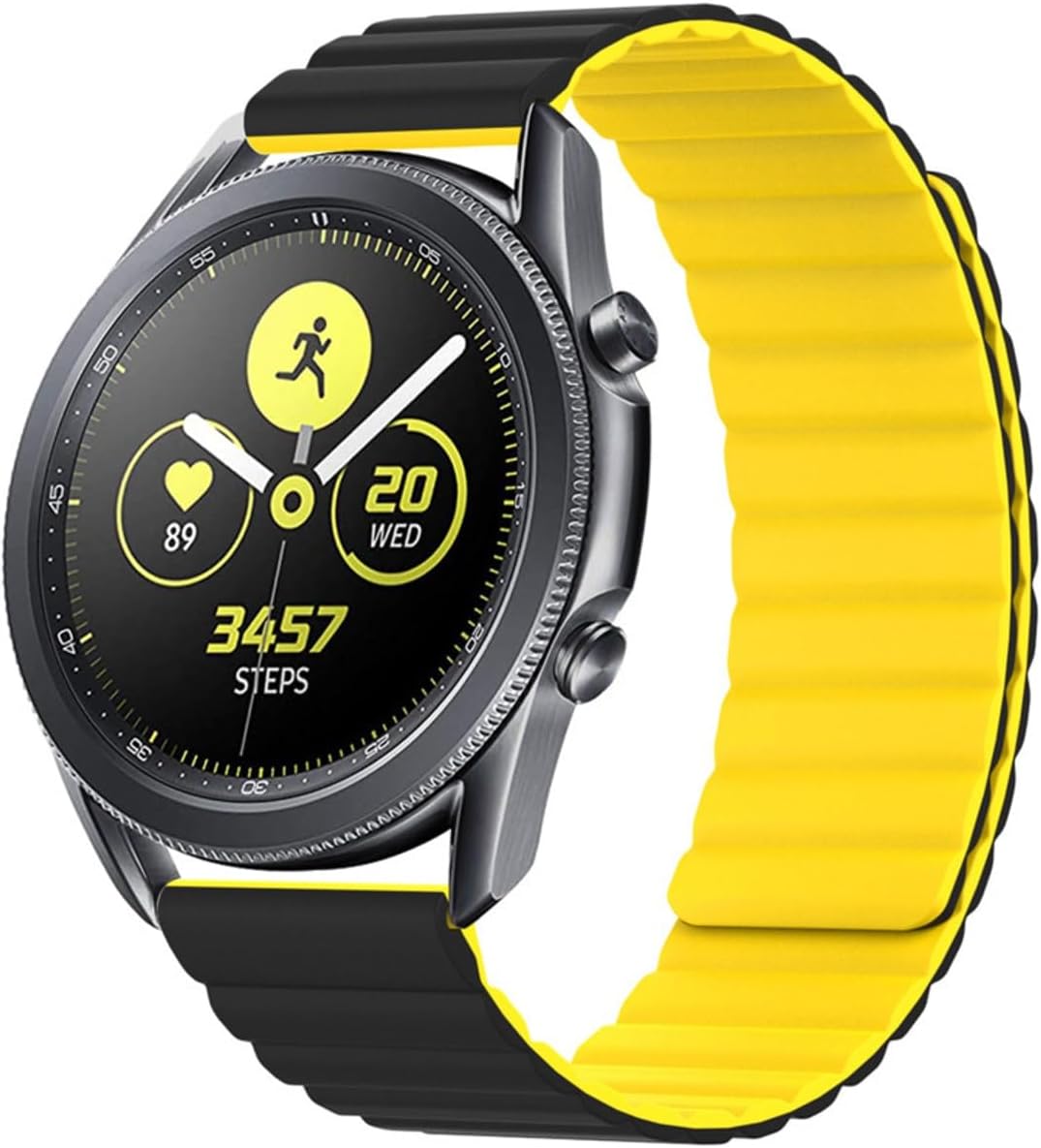 Alternative view of - Haylou ile uyumlu Solar Ls05 Kordon Renkli Strap Deri Loop Kordon