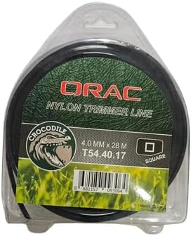 Orac Kare Siyah Tırpan Misinası, 4 mm, 28 m