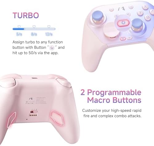 Alternative view of MOBAPAD Chitu 2 Pro Controller Switch, Switch 2 ve Windows Uyumlu Bluetooth NFC TMR Siyah