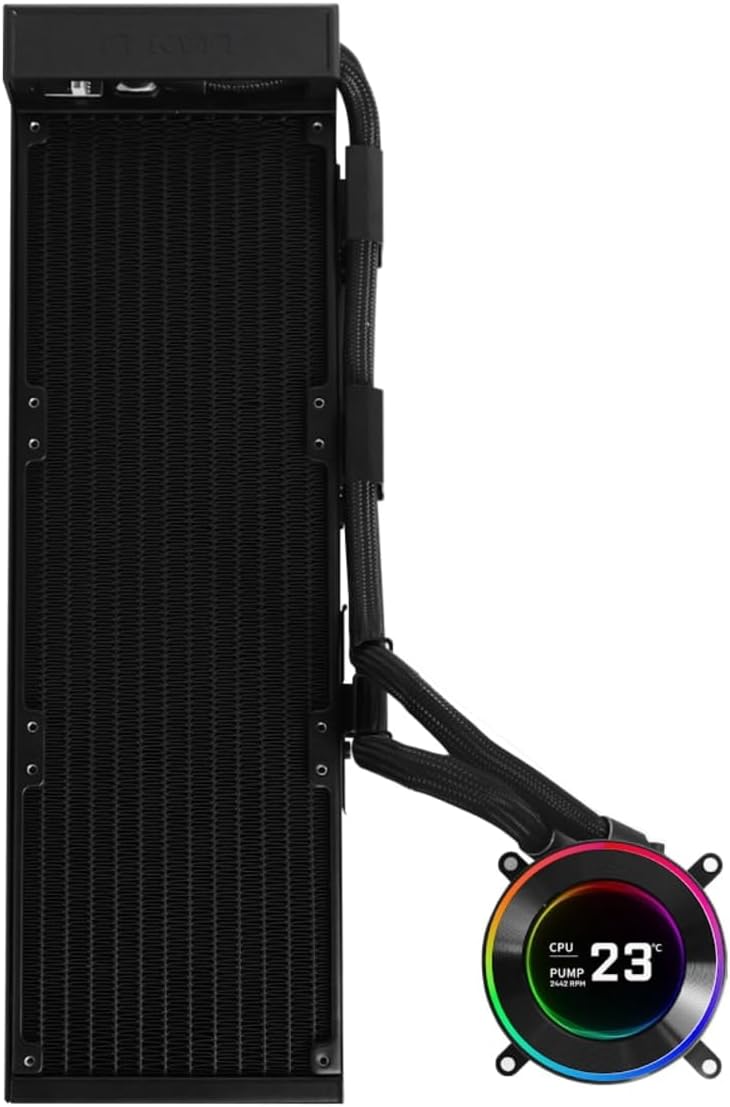 Alternative view of Li Hydro-Shift II LCD-C 360 Siyah Fansız İşlemcı Sıvı Soğutucu (G89.GHS2LCD36B.00)
