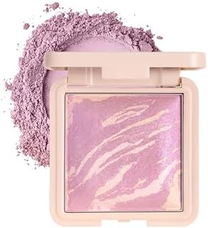 Cosmetics Marble Baked Blusher Fırınlanmış Allık - 02 Lavender