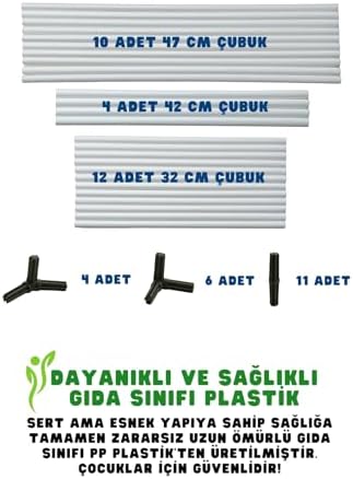 Alternative view of Şirinler - Smurfs Temalı Lisanslı Kaliteli Kumaşlı 2 Kişilik Kolay Kurulum Eğlenceli Çocuk Oyun Çadırı