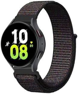 - Gear S3 (22MM) Kordon Hasır Kordon Siyah-kırmızı -noktalı-no7