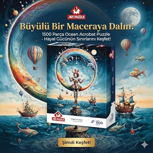 Alternative view of Okyanus Cambazı 1500 Parça Puzzle