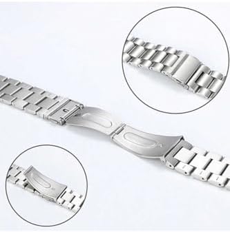 Alternative view of - ile uyumlu Galaxy Gear S2 / 3 41mm Kordon Klipsli Metal Kordon 04 - Gümüş