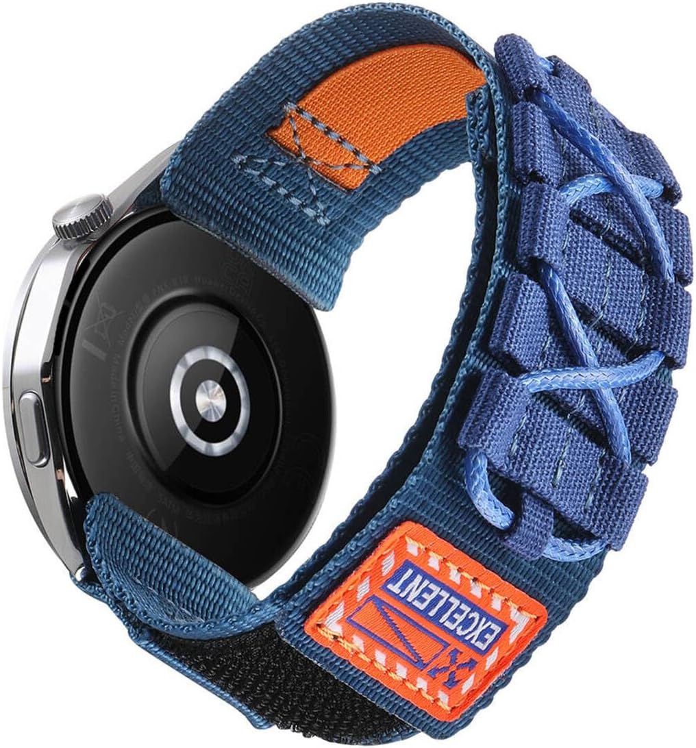 Alternative view of - ile uyumlu Galaxy 46mm Kordon Orbital Örgülü Halat Tasarımlı Naylon Kumaş Strap 112