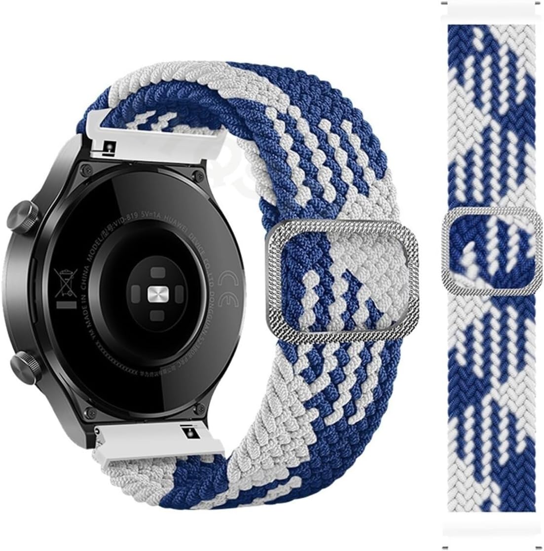 - ile uyumlu Galaxy 3 45mm Gear S3 46mm Kordon Örgü Tokalı Kordon