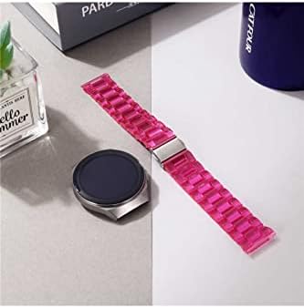 Alternative view of - ile uyumlu Galaxy Gear S2 Kordon 20mm Şeffaf Baklalı Kordon