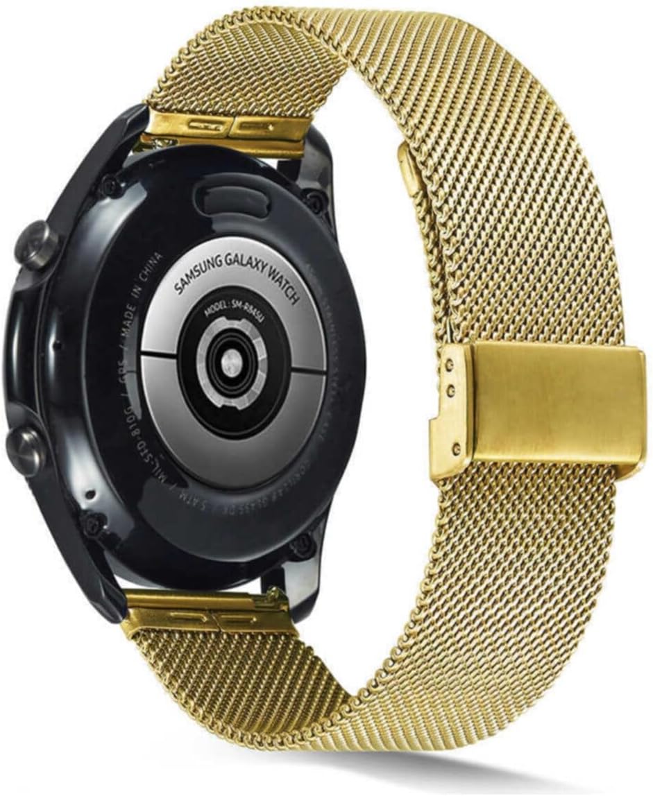 - Gear S3 ile Uyumlu Kordon 22mm Metal Kordon 45