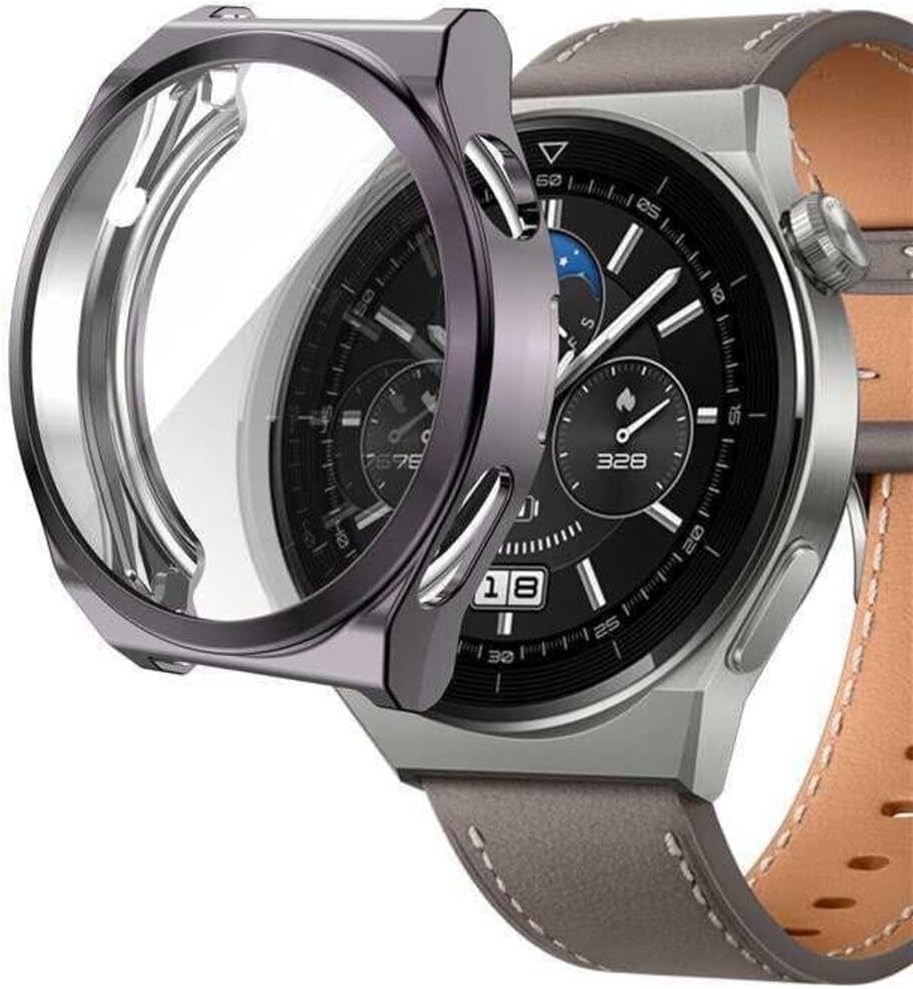 Alternative view of - ile uyumlu Gt 3 Pro 43mm Ekran Koruyuculu Kasa Koruyucu 02 - Altın
