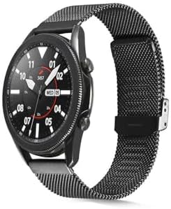 - ile uyumlu GT 6/5/4/3/2 Pro 46mm SE Kordon 22mm Metal Kordon 45 - Siyah
