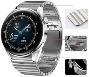 Alternative view of - ile uyumlu Galaxy 46mm Kordon Baklalı Metal Kordon