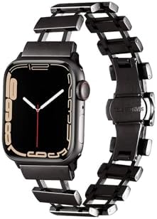 - ile uyumlu 10/11 Serisi 46mm Kordon Merdiven Dizayn Metal Kordon 96