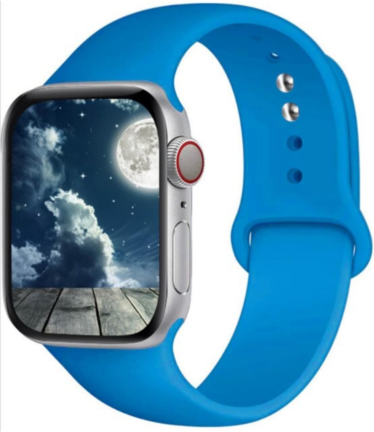 Alternative view of - 42mm 44mm 45mm 49mm M/L ile Uyumlu Beden Kordon Silikon Spor Kordon 1 2 3 4 5 6 SE 7 8 Ultra