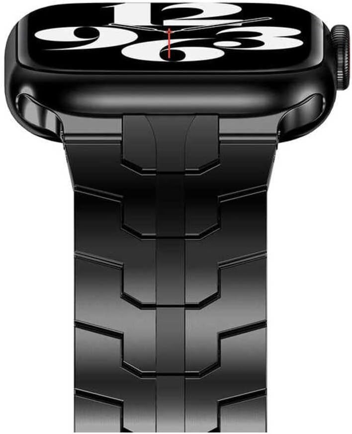 - ile uyumlu 44/45/46/49mm Kordon V-for Dizayn Metal Kordon 2/3/4/5/6/se/7/8/9/10/11/ultra