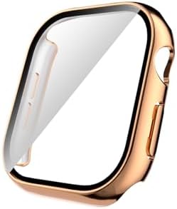 Alternative view of - ile uyumlu 10/11 Serisi 46mm Electroplatink Çerçeveli Parlak Kenarlı Ekran Koruyuculu Sert Kasa Kor