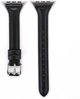 - ile uyumlu 42 44 45 49 Mm 1/2/3/4/5/6/se/se2/7/8/9/ultra 1/2 Deri Kordon No7