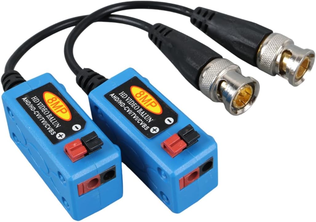 Alternative view of 8MP MAX 600 Metre HD-TVI/CVI/AHD/CVBS HD Video Balun