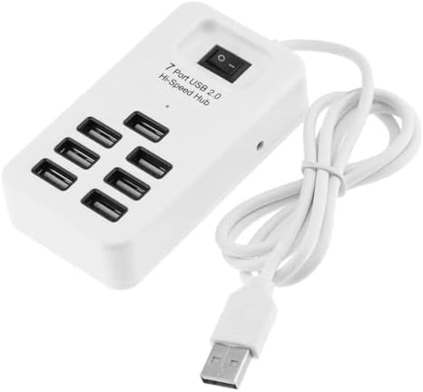 Alternative view of 7 Port USB 2.0 Anahtarlı ve 1 Metre Kablolu Hub Çoklayıcı, USB 2.0 , 480 Mbps'e kadar