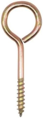 Piton Kapalı Metal Kanca, 19x70 mm, Çelik Montaj Aparatı, 10 Adet