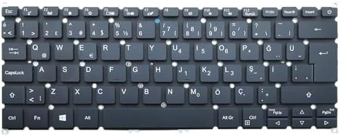 Alternative view of Acer Aspire 5 A514-52 N19H2 Notebook İle Uyumlu Klavye, Siyah V.1