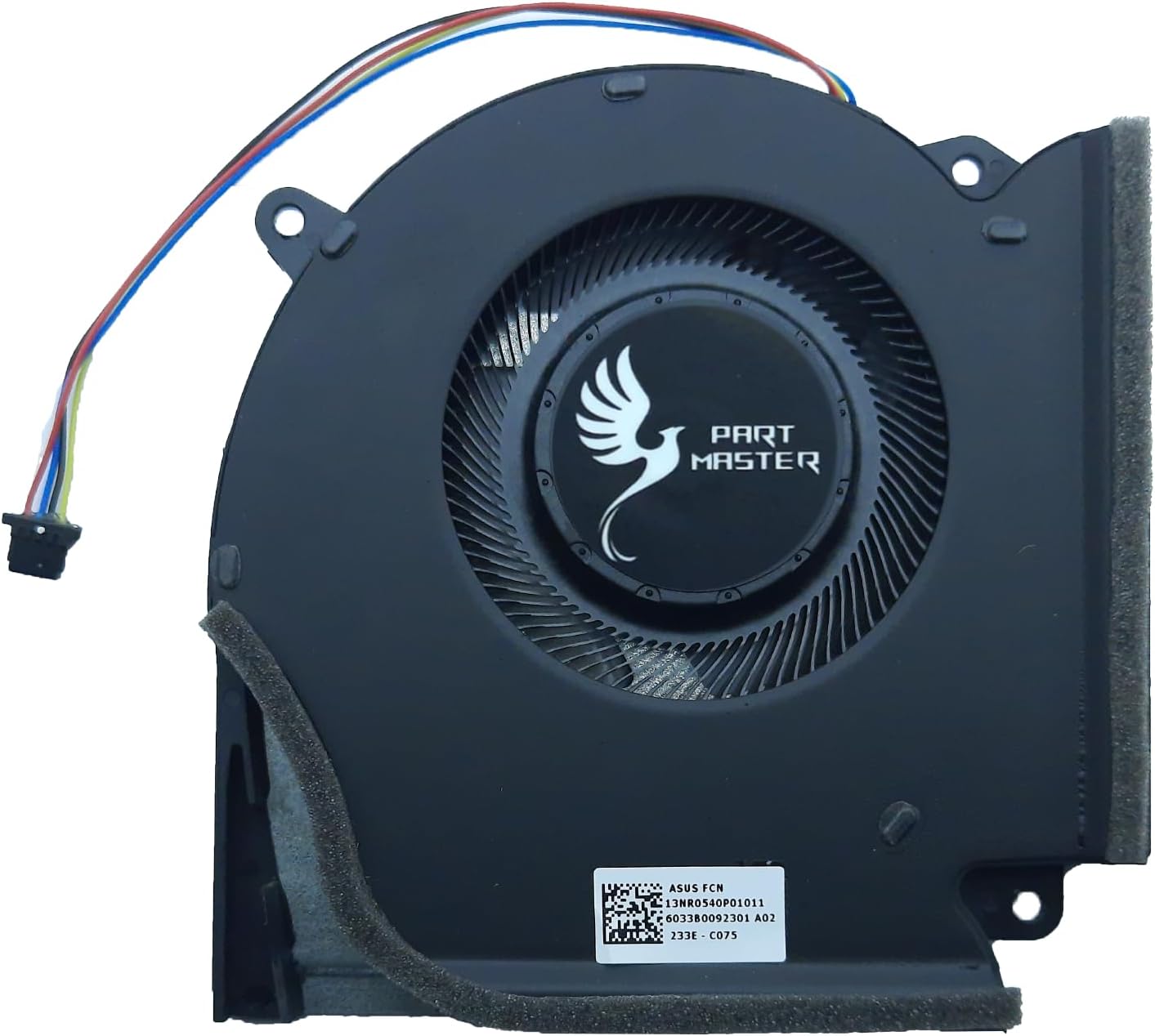 Alternative view of Asus Dfscl12E16486T-Fr8A İle Uyumlu Cpu Fan İşlemci Fanı -12V-