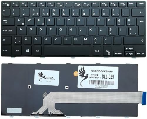 Alternative view of Vostro 14 3449 P52G Notebook İle Uyumlu Klavye