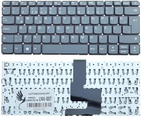 Alternative view of V14-Ill 82C4011Ntxa14-82C4011Ntxa49 İle Uyumlu Klavye, Füme