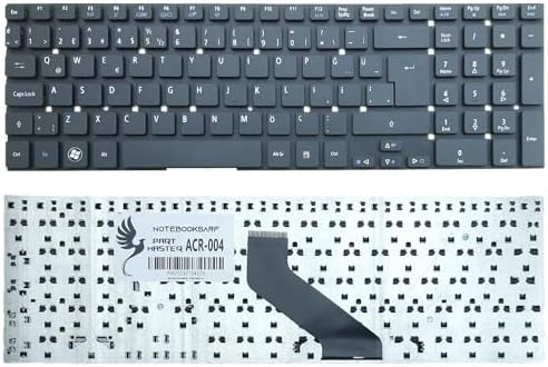 Alternative view of Acer Aspire V3-771G, E1-731G, V3-572P İle Uyumlu Klavye, Siyah