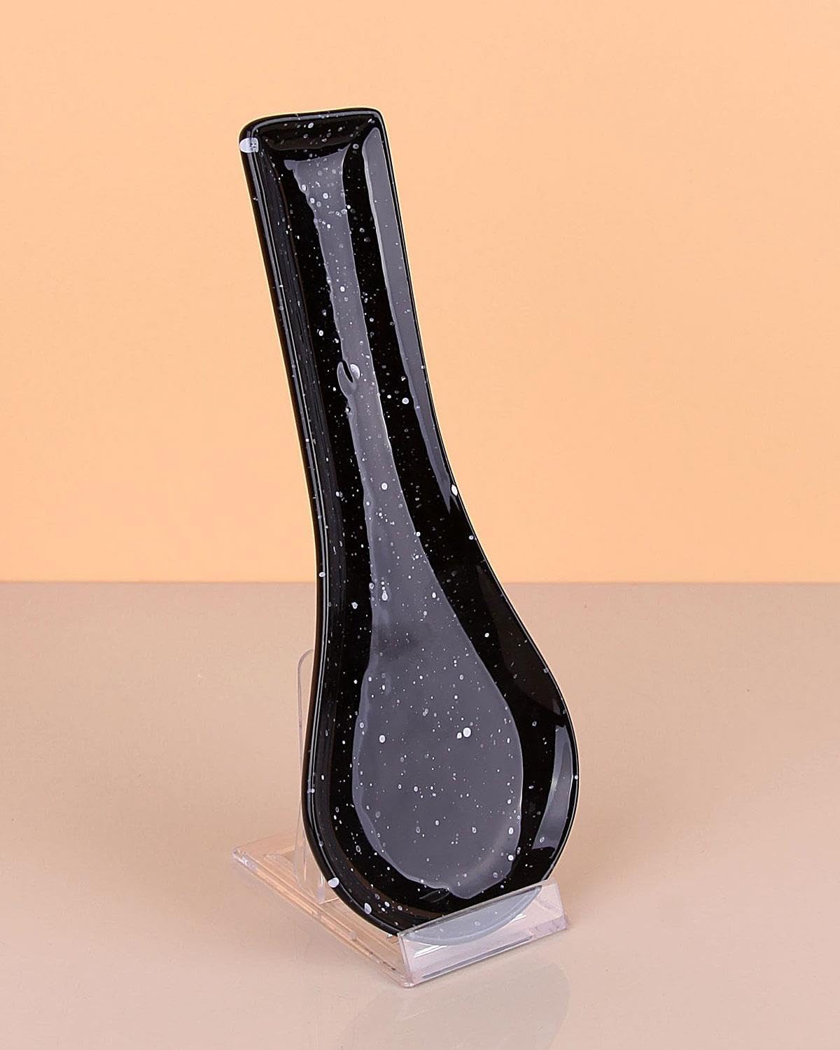 Alternative view of Seramik Kirli Kaşıklık Kepçe Kaşıklık Altlığı 27cm Siyah Granit