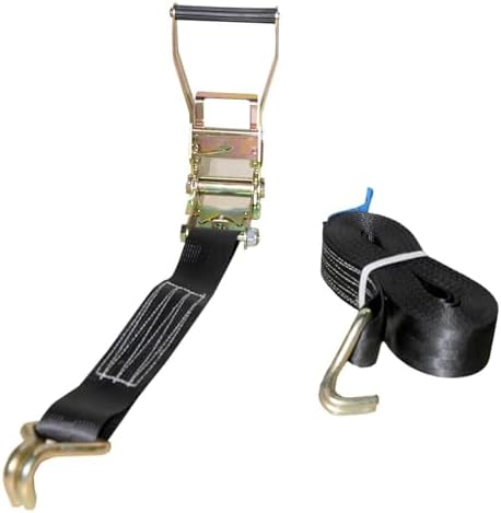 Safeset SG-60 50mm 2 İnç Spanzet 10 Mt 2500-5000daN 10 mm Çift J Kanca 1.1 Yük Gerdirme Halatı (1)