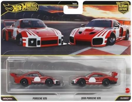 1:64 Premium Car Culture 2'li Paket PORSCHE 935-2018 PORSCHE 935 HBL96 - JHW51