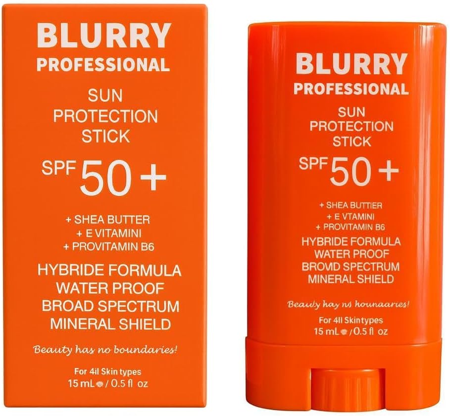 Alternative view of Blurry Professional Güneş Koruma Stick SPF 50+, Su Geçirmez, Geniş Spektrum, Shea Butter + E Vitamini, 15 ml