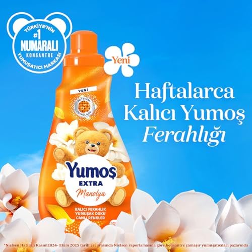 Yumoş Çamaşır Yumuşatıcı Manolya 1008 Ml 42 Yıkama