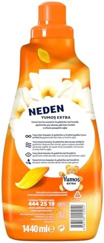Yumoş Çamaşır Yumuşatıcı Manolya 1440 Ml 60 Yıkama