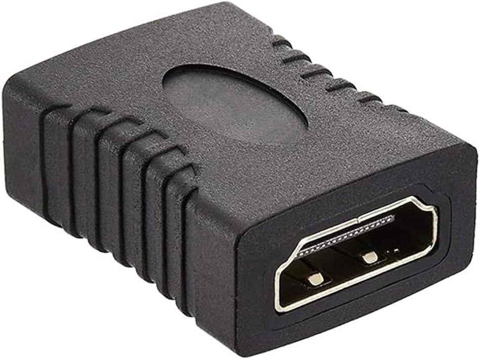 2 Adet HDMI Ara Birleştirici Dişi Dişi Adaptör, HDMI Kablo Uzatma Aparatı, 1080p Full HD Görüntü Aktarımı, TV Monitör Projeksiyon Bilgisayar Uyumlu | 3710 (2 Adet)