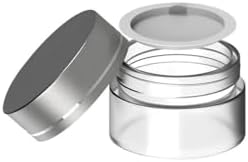 Alternative view of 35 ml Boş Şeffaf Cam Seyahat Krem ve Organizer Kavanozu Kozmetik Şişesi