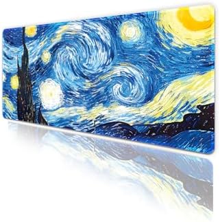 Alternative view of Yıldızlı Gece Oyun Gaming Klavye Mouse Pad Masa Matı 70x30cm