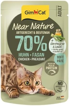 GimCat Near Tavuklu&Sülün Etli 85 Gr