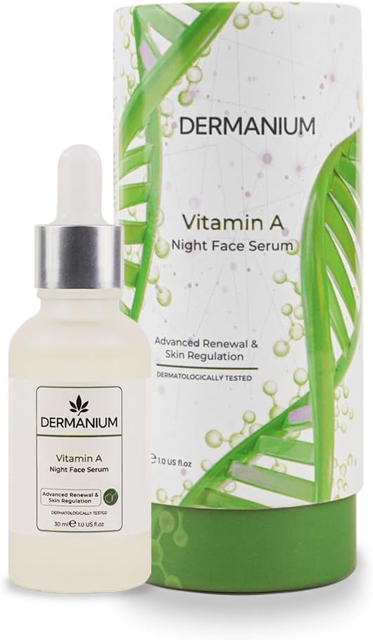 Vitamin A (Retinol) Gece Serumu - Yaşlanma Karşıtı, Yenileyici ve Sıkılaştırıcı Yüz Bakım Serumu (30ml)