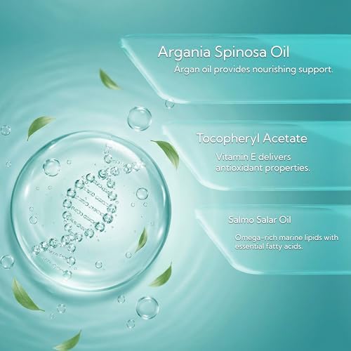 Alternative view of Somon Yağı Yüz Serumu. Omega Açısından Zengin Besleyici Gece Serumu Argan ve Zeytin Yağı ile - Kuru ve Olgun Ciltler için (30ml)