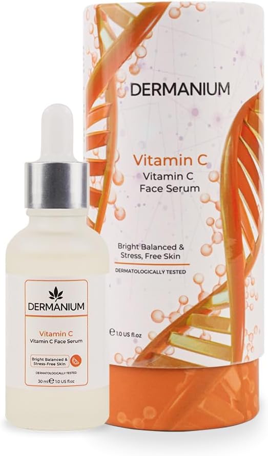 Vitamin C Gece Serumu - Leke Karşıtı, Aydınlatıcı ve Hyaluronik Asitli Yüz Bakım Serumu – Kadın ve Erkek için uyumlu (30ml)
