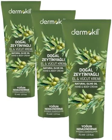 Zeytinyağı El ve Vücut Kremi (75 ml) (3 paketi)