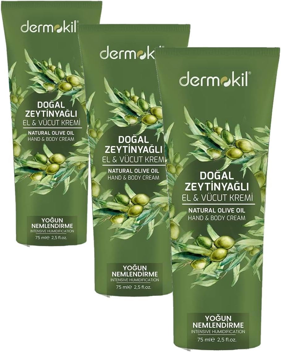 Alternative view of Zeytinyağı El ve Vücut Kremi (75 ml) (3 paketi)