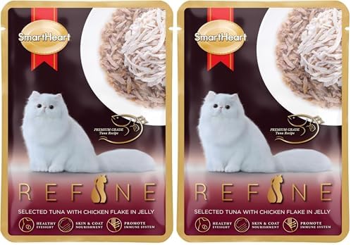 Alternative view of Refine Pouch Jöle İçinde Didiklenmiş Tavuklu Seçkin Ton Balığı 70 gr (2 paketi)