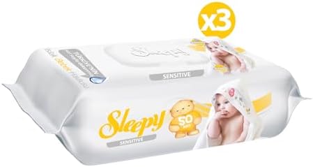 SLEEPY Sensitive Islak Havlu 3X90 (270 Adet) (2 paketi)